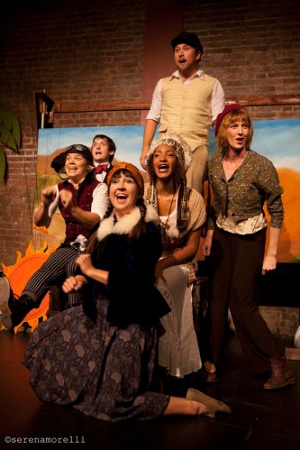 Joan Howard, Sam Bertken, Sabrina Wenske, Sam Jackson, Casey Robbins and Allison Fenner. Photo by Serena Morelli.