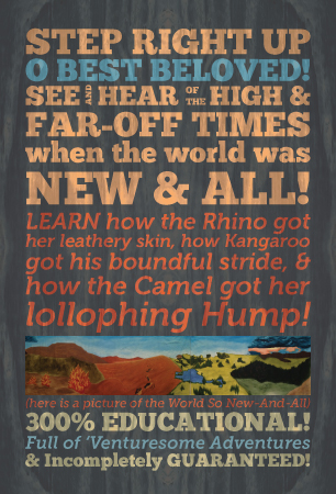 Step Right Up, O Best Beloved!