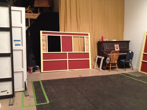 A side wall, ready for decor